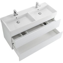 Тумба под раковину Cezares Molveno 46 120 MOLVENO 46-120-2C-SO-2-BG подвесная Bianco Ghiaccio