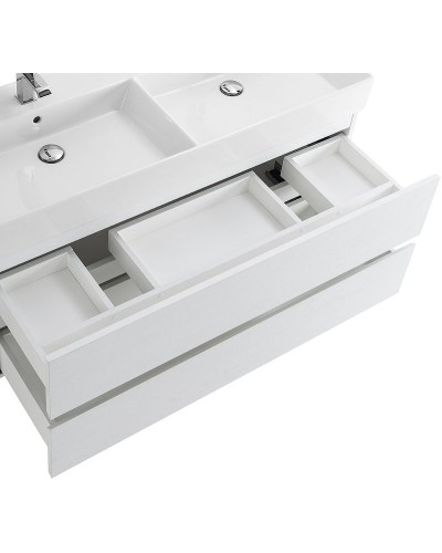 Тумба под раковину Cezares Molveno 46 120 MOLVENO 46-120-2C-SO-2-BG подвесная Bianco Ghiaccio