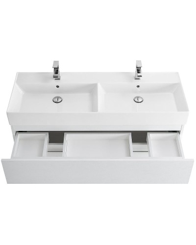 Тумба под раковину Cezares Molveno 46 120 MOLVENO 46-120-2C-SO-2-BG подвесная Bianco Ghiaccio