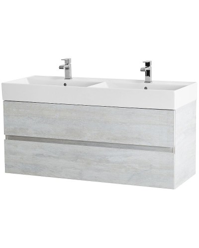 Тумба под раковину Cezares Molveno 46 120 MOLVENO 46-120-2C-SO-2-LB подвесная Legno Bianco