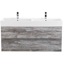 Тумба под раковину Cezares Molveno 46 120 MOLVENO 46-120-2C-SO-2-LG подвесная Legno Grigio