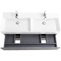 Тумба под раковину Cezares Molveno 46 120 MOLVENO 46-120-2C-SO-2-LG подвесная Legno Grigio