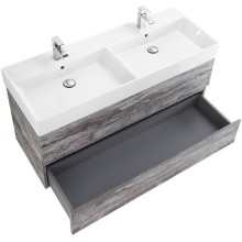 Тумба под раковину Cezares Molveno 46 120 MOLVENO 46-120-2C-SO-2-LG подвесная Legno Grigio