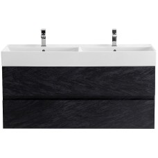 Тумба под раковину Cezares Molveno 46 120 MOLVENO 46-120-2C-SO-2-NR подвесная Nero