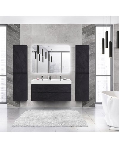 Тумба под раковину Cezares Molveno 46 120 MOLVENO 46-120-2C-SO-2-NR подвесная Nero