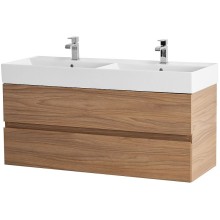 Тумба под раковину Cezares Molveno 46 120 MOLVENO 46-120-2C-SO-2-NC подвесная Noce Chiaro