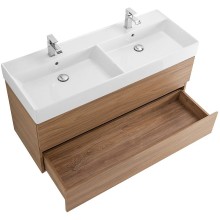 Тумба под раковину Cezares Molveno 46 120 MOLVENO 46-120-2C-SO-2-NC подвесная Noce Chiaro