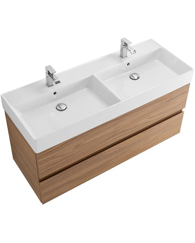 Тумба под раковину Cezares Molveno 46 120 MOLVENO 46-120-2C-SO-2-NC подвесная Noce Chiaro