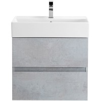 Тумба под раковину Cezares Molveno 46 60 MOLVENO 46-60-2C-SO-BET подвесная Beton