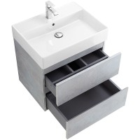 Тумба под раковину Cezares Molveno 46 60 MOLVENO 46-60-2C-SO-BET подвесная Beton