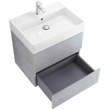 Тумба под раковину Cezares Molveno 46 60 MOLVENO 46-60-2C-SO-BET подвесная Beton