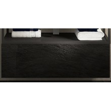 Тумба Cezares Cadro 100 CADRO-100-1C-SO-NR-BLUM подвесная Nero