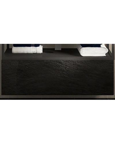 Тумба Cezares Cadro 100 CADRO-100-1C-SO-NR-BLUM подвесная Nero