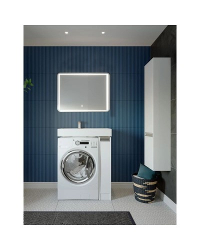 Тумба белый глянец 18 см Акватон Лондри 1A236101LH010