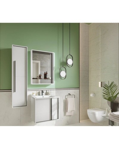 Тумба белый матовый 58,6 см Акватон Ривьера 1A238801RVX20