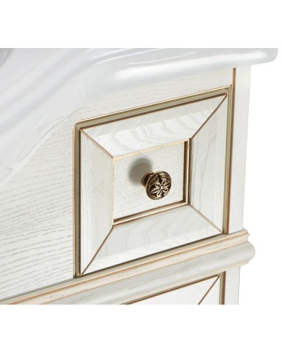 Тумба Беатриче 85 слоновая кость патина Aquaton 1A191701BEM60