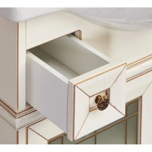 Тумба Беатриче 105 слоновая кость патина Aquaton 1A187201BEM60