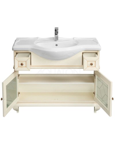 Тумба Беатриче 105 слоновая кость патина Aquaton 1A187201BEM60