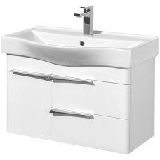 Тумба белый глянец 76 см Акватон Беверли 1A235501BV010