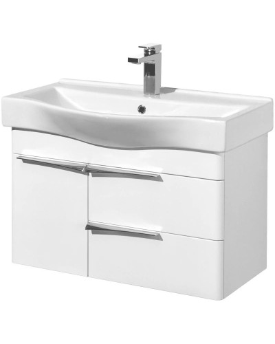 Тумба белый глянец 76 см Акватон Беверли 1A235501BV010