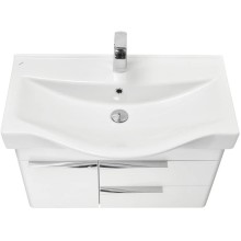 Тумба белый глянец 76 см Акватон Беверли 1A235501BV010