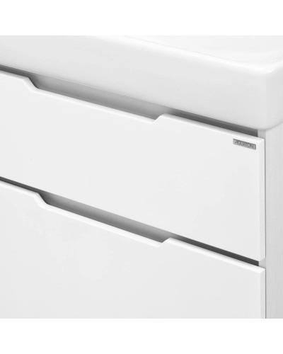 Тумба белый/выбеленное дерево 74,5 см Акватон Дакота 1A202901DAAY0