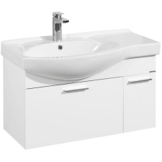 Тумба белый глянец 79,5 см Акватон Инди 1A188401ND010