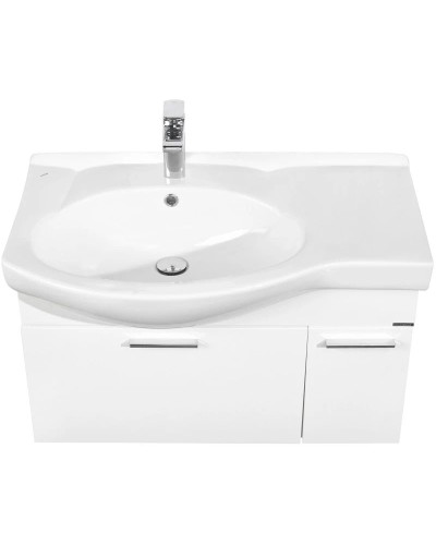 Тумба белый глянец 79,5 см Акватон Инди 1A188401ND010