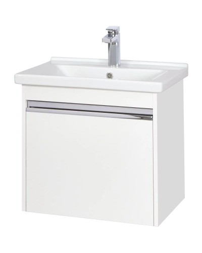 Тумба белый глянец 55 см Акватон Капри 1A230101KP010