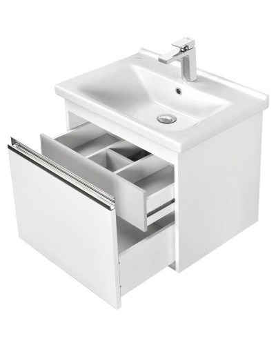 Тумба белый глянец 55 см Акватон Капри 1A230101KP010