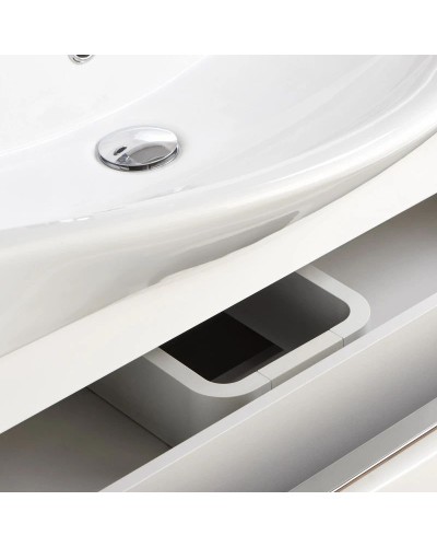 Тумба белый глянец 55 см Акватон Капри 1A230101KP010