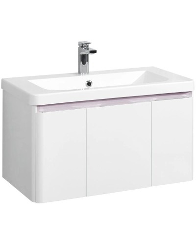 Тумба белый глянец 84,4 см Акватон Шерилл 1A208801SH010