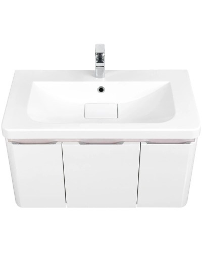 Тумба белый глянец 84,4 см Акватон Шерилл 1A208801SH010