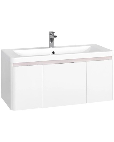 Тумба белый глянец 104,4 см Акватон Шерилл 1A206301SH010