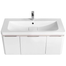 Тумба белый глянец 104,4 см Акватон Шерилл 1A206301SH010