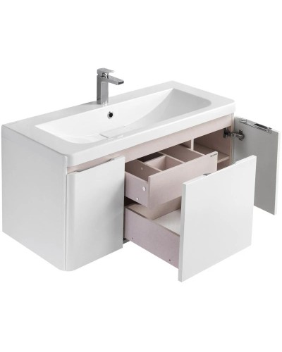 Тумба белый глянец 104,4 см Акватон Шерилл 1A206301SH010