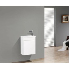 Тумба Bianco Lucido 39,4 см BelBagno Pietra Mini-400-1A-SO-BL-R