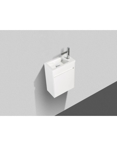 Тумба Bianco Lucido 39,4 см BelBagno Pietra Mini-400-1A-SO-BL-R