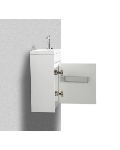 Тумба Bianco Lucido 39,4 см BelBagno Pietra Mini-400-1A-SO-BL-R