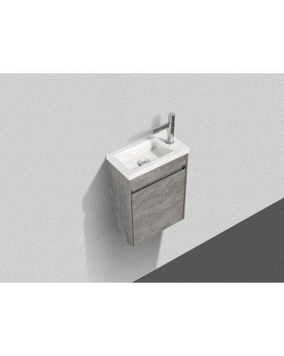Тумба Stucco Cemento 39,4 см BelBagno Pietra Mini-400-1A-SO-SCM-L