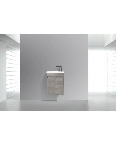 Тумба Stucco Cemento 39,4 см BelBagno Pietra Mini-400-1A-SO-SCM-L