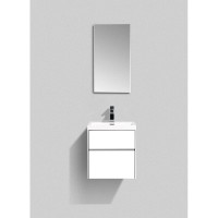 Тумба Bianco Lucido 49,4 см BelBagno Pietra Mini-500AS-2C-SO-BL