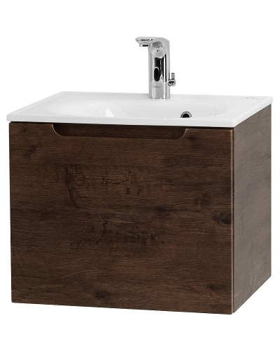 Тумба под раковину BelBagno Etna 60 ETNA-600-1C-SO-RW-P подвесная Rovere Moro