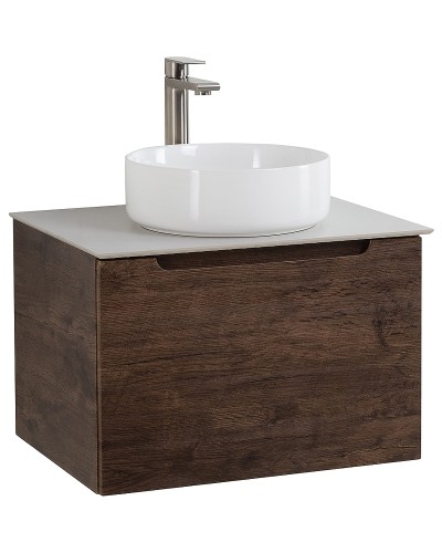 Тумба под раковину BelBagno Etna 60 ETNA-600-1C-SO-RW-P подвесная Rovere Moro