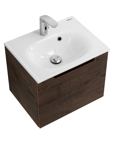Тумба под раковину BelBagno Etna 60 ETNA-600-1C-SO-RW-P подвесная Rovere Moro