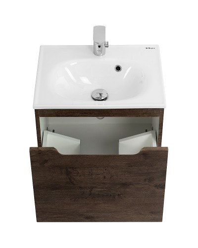 Тумба под раковину BelBagno Etna 60 ETNA-600-1C-SO-RW-P подвесная Rovere Moro