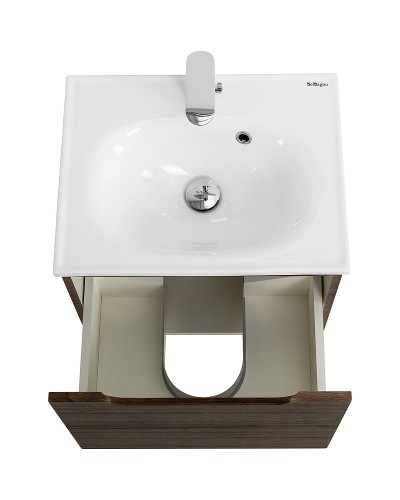 Тумба под раковину BelBagno Etna 60 ETNA-600-1C-SO-RW-P подвесная Rovere Moro