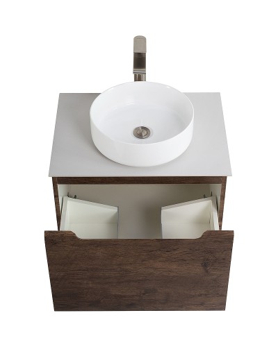 Тумба под раковину BelBagno Etna 60 ETNA-600-1C-SO-RW-P подвесная Rovere Moro