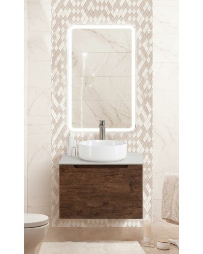 Тумба под раковину BelBagno Etna 60 ETNA-600-1C-SO-RW-P подвесная Rovere Moro