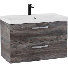 Тумба под раковину BelBagno Aurora 80 AURORA-800-2C-SO-PP подвесная Pino Pasadena